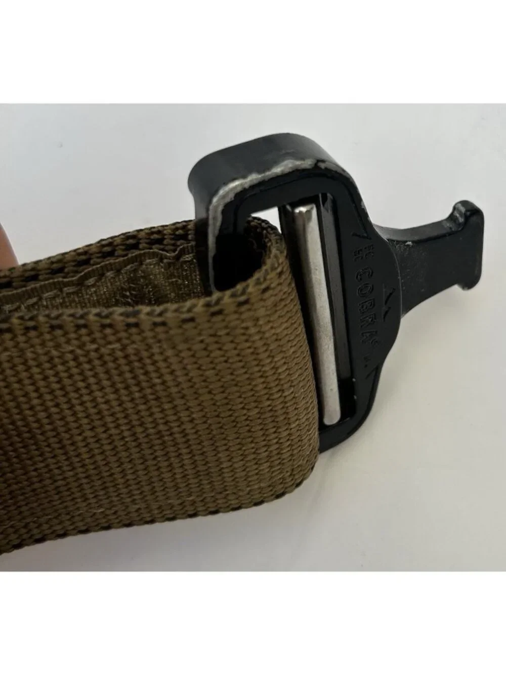 TYR Tactical Rigger Base Webbed Belt Cobra Buckle Dual Point Size Med TYR-RBB017